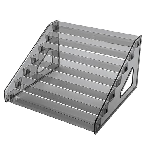 Acrylic Paint Organizer (7 Tier), Painting Bottle Holder, Clear Nail