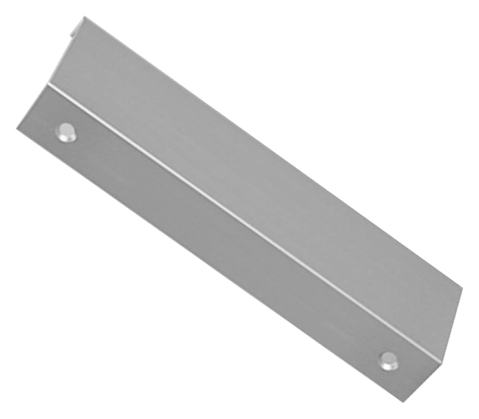 Lqzaxsrdr Onecolor Concealed Drawer Handles, Aluminum Alloy Cabinet Handle Drawer Pull Kitchen Cupboard Wardrobe Matte Silver 120-500Mm(Length 120Mm)