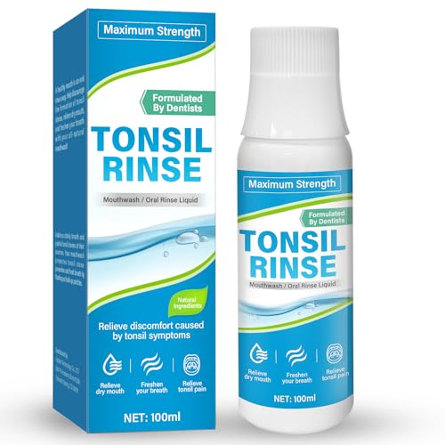 Tonsil Stone Remover, Tonsil Stone Mouthwash, Natural Alcohol Fre...