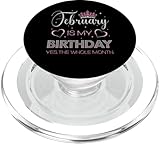 Photo Gallery febbraio è il mio compleanno sì tutto il mese popsockets popgrip per magsafe Photo Gallery febbraio è il mio compleanno sì tutto il mese popsockets popgrip per magsafe