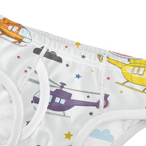 Colorful Helicopters Toddler Boy's Underwear 2T 202c12124
