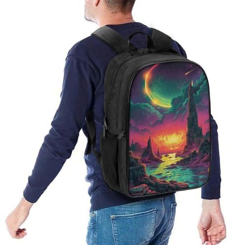 Mochila infantil Blue Planet para colegio y excursiones con espalda transpirable 5