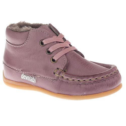 Develab Lauflerner weiches Leder Lammfellfutter Schnürer fällt...