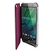 HTC Hi-Tech Dot View Interactive Flip Cover Case One M8, Smart Flip Folio Cover - Purple