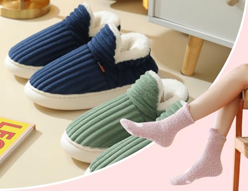 Pluffi The Cozy Stylish Slipper, Pluffi Slipper Booties Warm Plush Lining Slippers for Women and Men3