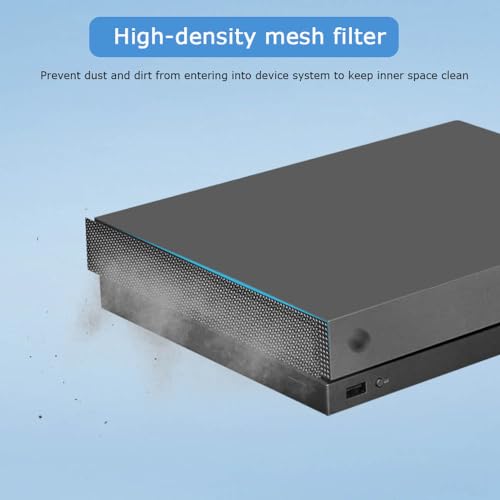 Image of Dust Filter Compatible with X1X, Accessories with 2 PVC Meshs Set - High-Density Breathable Mesh Cover Top & Back Protection