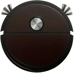 Robô Aspirador Inteligente Automático 2800PA | Bivolt, Recarregável USB e Silencioso – Ideal para Pelos de Pets, Pisos e Tapetes Baixos, Compacto e Ultraleve (Preto)