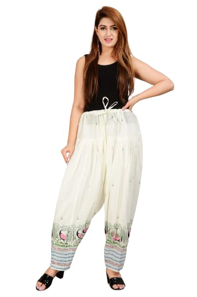 Sourabh Fashion Women's Regular Fit Printed Cotton Patiala Salwar-image-13