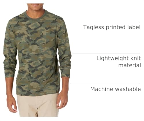 Image of Amazon Essentials Men's Slim-Fit Long Sleeve T-Shirt