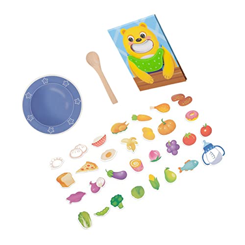 Hohopeti 1 Juego De Juego De Alimentación Juguete De Alimentación Juguete De Alimentación Juguetes para Niños Utensilio De Alimentación Juguete Cocina Comida Chef Juguetes para