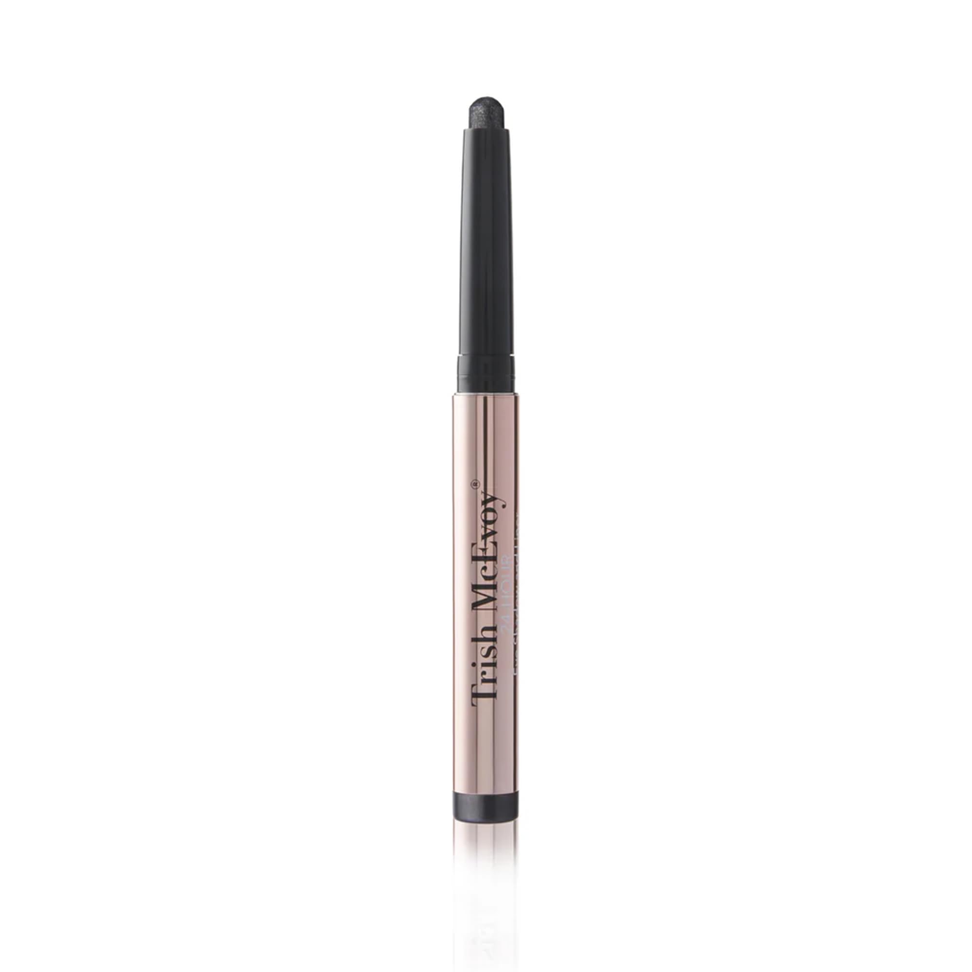 Trish McEvoy Women's 24-Hour Eye Shadow and Liner, Gunmetal, Crystal Gray, 1.64 g / 0.058 Ounce, Crystal Gray - Gunmetal