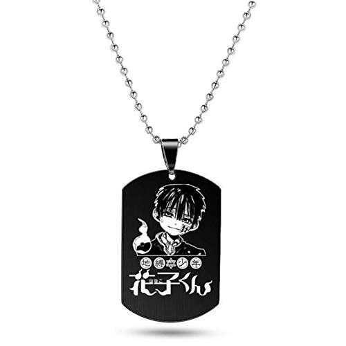 Chutoral Toilet-Bound Hanako-kun Necklace, Stainless Steel Charm Necklaces Cosplay Jewelry Series for Anime Fans(H15)