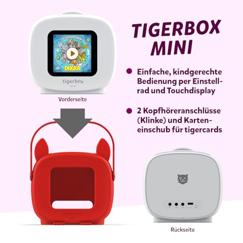 Tigerbox MINI Eichhörnchen sistema de audio con ranura para tarjetas de cuentos infantiles 5