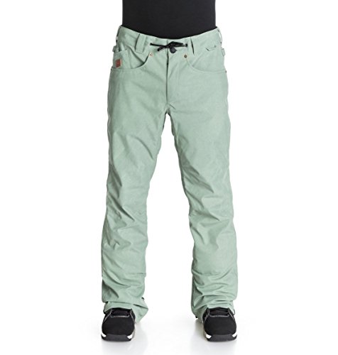 DC Shoes Mens Shoesâ„¢ Relay - Snowboard Pants - Men - XL - Green Sea Spray XL