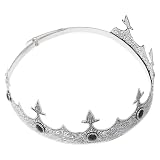 Genérico Aro Metálico Ajustable para Fiesta con Diseño Medieval, Ligero y Resistente, Adecuado para Disfraces y Eventos Obsequios