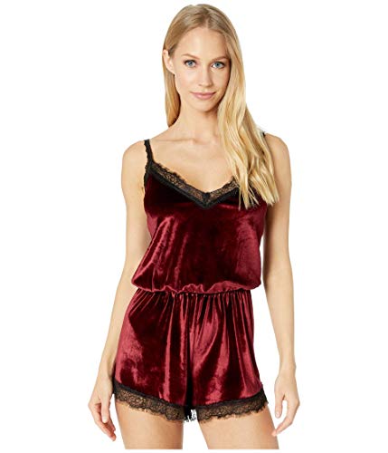Preisvergleich Produktbild Hanky Panky Velvet Romper Wine LG