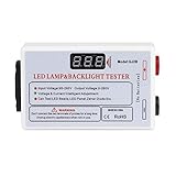 【Perfect Tool】: es una herramienta esencial para los fabricantes de LED, TV LED y monitores. Con la ayuda de esta herramienta, puede conocer el problema de la luz LED rápidamente. Si la lectura del voltímetro es anormal, significa que hay algo mal con la lámpara LED