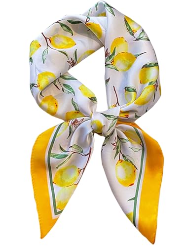 Onllh Silky Scarf for Women Lightweight Satin Bandanas Neck Hair Wrap For Sleeping Head Scarves 27.5 A33