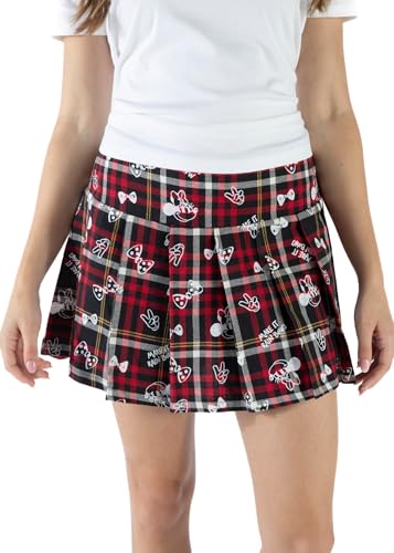 Disney Minnie Mouse Women's Pleated Skirt Adult Sizes (X-Small - 2XL)3