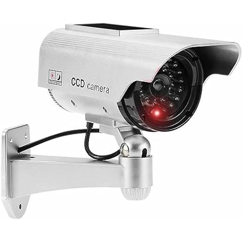 JUSTOP Dummy CCTV Camera with LED Light Cover