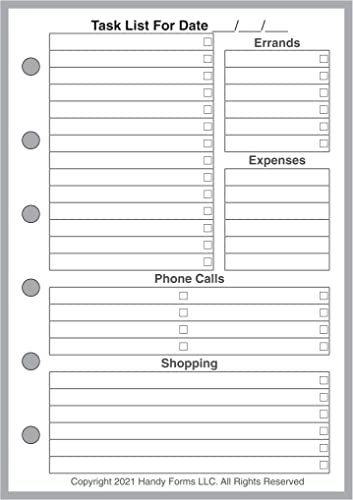 Pocket-Plus �T�C�Y �f�C���[�^�X�N�v�����i�[�C���T�[�g �|�P�b�g�p�T�C�Y�ƃp���`�t�� ����T�C�Y�̃m�[�g�u�b�N(3.5�C���` x 5�C���`)