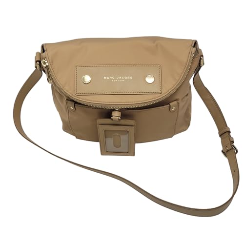Image of Marc Jacobs Preppy Natasha Nylon Crossbody Bag, Iced Coffee, One Size (Iced Coffee)