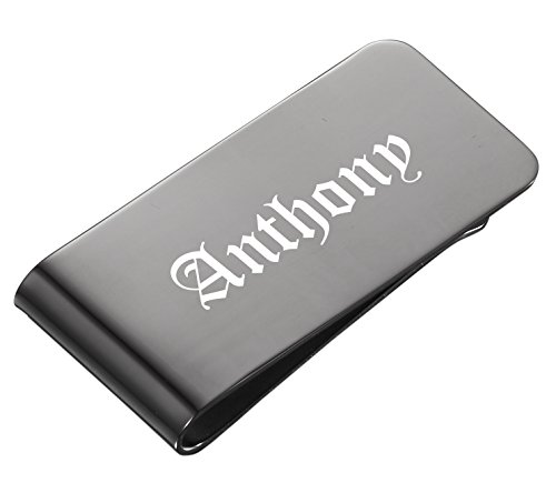 Visol Personalized Holmes Money Clip with Free Laser Engraving