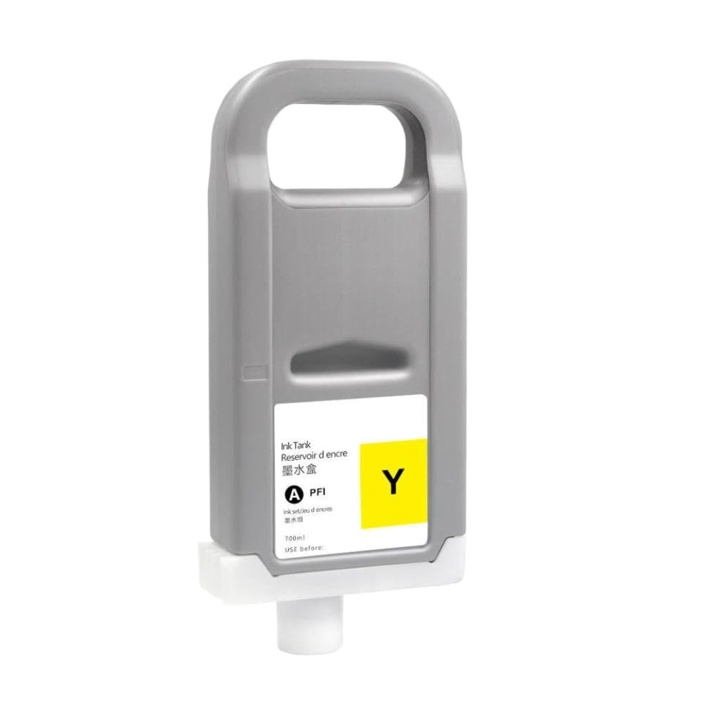 Cartuccia Inchiostro PFI707 PFI-707 700ml Compatibile Con Canon IPF830 IPF840 IPF850(PFI-707Y)