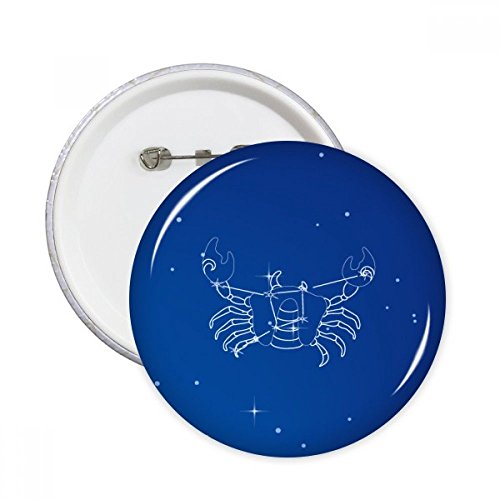 Pins Cancer Constellation pour Personnaliser vos Vêtements - DIYthinker Badge L 5pcs