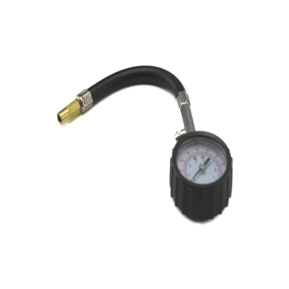 AGAATI Medidor de presión de neumáticos analógico de 0-100 PSI