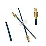 Nautisches Holz-Leder-Etui, Gehstock, Vintage, Sammlerstück aus Messing, Teleskop Geschenk Artikel