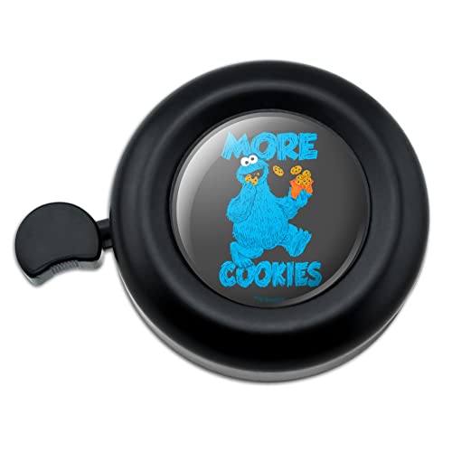Sesame Street Cookie Monster More Cookies Bicycle Handlebar Bike Bell