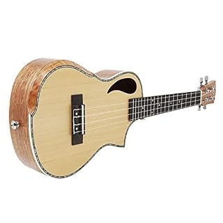 Ukulele Concert Ukulele 23 inch Spruce Wood 18 Fret Acoustic Guitar Ukelele Mahogany Fingerboard Neck 4 String Guitar - Les Beatles, Paul McCartney, John Lennon, RIngo Starr, George Harrison Ukulele Concert Ukulele 23 inch Spruce Wood 18 Fret Acoustic Guitar Ukelele Mahogany Fingerboard Neck 4 String Guitar – Image 4