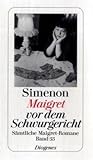 Cover zum Buch Maigret vor dem Schwurgericht