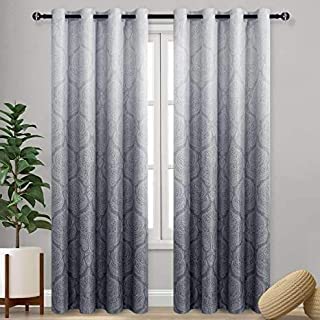 NARAYAN 3D Digitle Printed Curtain Grey Shade Polyster Febric Curtain for Living & Bed Room for Window/Door/Long Door (Set of 2) Dn-CD25