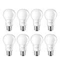 Philips LED High Lumen A19, Non-Dimmable, 1500-Lumen, Soft White Light (2700K), 14W=100W, E26 Base, 8-Pack