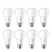 Philips LED Non-Dimmable A19 Frosted Light Bulb: 800-Lumen, 2700-Kelvin, 8.5-Watt (60-Watt Equivalent), E26 Base, Soft White, 8-Pack