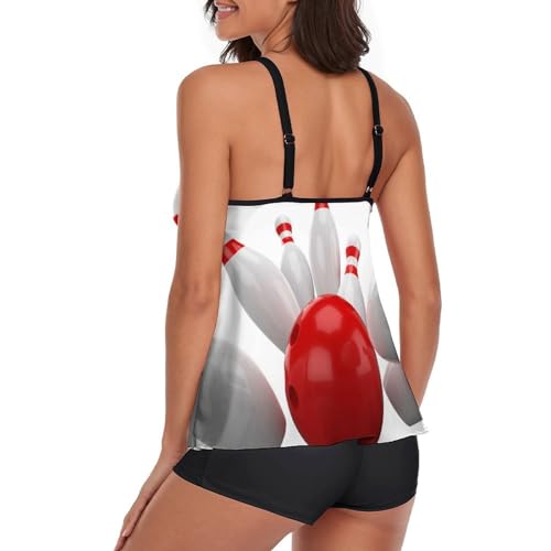 Robe de plage tankini rouge ensemble bikini idéal pour vos vacances