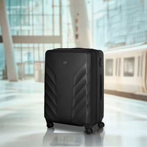 Image of WENGER, Motion, Hardside Suitcase, Swiss Designed, Travel Luggage Bag for Business & Leisure