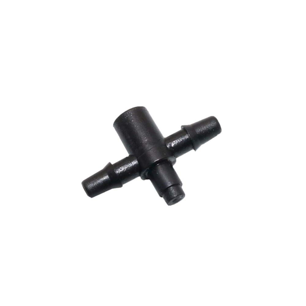 Schlauchverbinder-Adapter, 2000 Stück, 3/5 mm, Schlauch-Verteiler, Widerhaken, T-Shunt-Anschluss, Garten-Sprinkler-Anschluss, Gartensystem, Zubehör