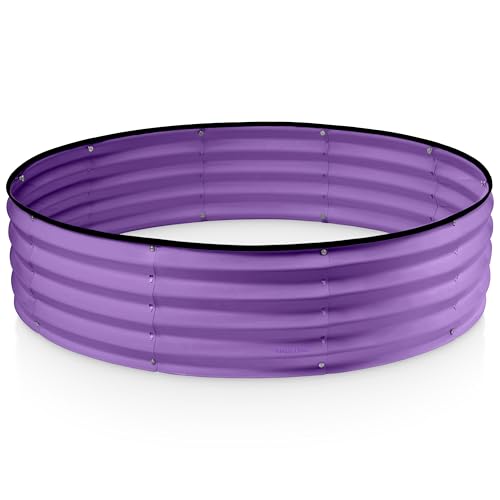 Plant & Plot Rundes verzinktes Hochbeet 1,2x1,2m