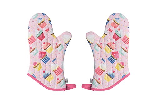 Now Designs Mitt, Cupcakes, 2 Count
