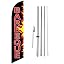 Barbeque Flag with Kit - Multicolored