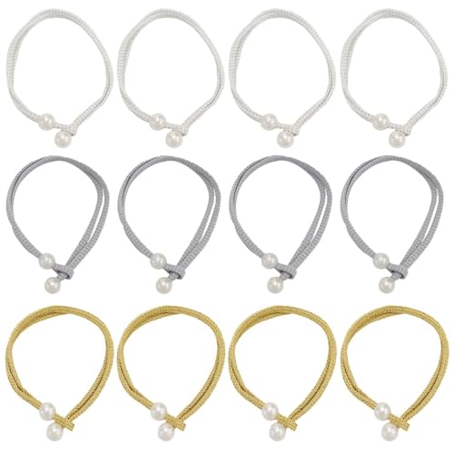 YSJCHEBS 12Pcs Lazos De Cortina con Cuentas, Lazos De Cortina Sin Perforaciones, Lazos De Cortina Simples, Lazos De Cortina Tejidos, Decoración De Interiores, Accesorios para Cortinas