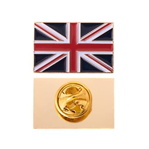 Desert Cactus United Kingdom Flag Lapel Pin Enamel UK Country Made of Metal Souvenir Hat Men Women Patriotic Great Britain