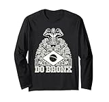Do Bronx Favela MMA BJJ Kickboxing Muay Thai Boxing Fighter Long Sleeve T-Shirt