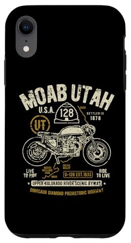 Moab Utah Route U-128 �R�����h�� ���g���o�C�N�f�U�C�� �X�}�z�P�[�X iPhone XR �p