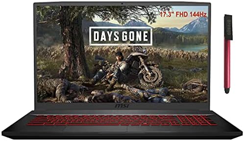 MSI GF75 Gaming Laptop computer Pc, 17.3″ FHD 144Hz, Intel Quad-Core i5-10300H (Beat i7-8750H), 8GB DDR4 RAM, 512GB PCIe SSD, GTX 1650 Ti 4GB, WiFi 6, BT 5.1, Backlit KB, Home windows 10, 64GB Flash Drive