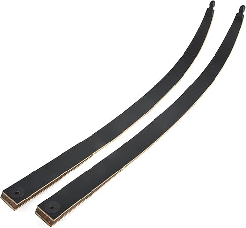 Vista 32 de ZSHJGJR Arco recurvo original Black Hunter de 60 pulgadas para adultos, arco largo de caza americana, arco de tiro con arco de 20 a 60 libras