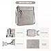 Roulens Mittel Damen Umhängetaschen, Leicht Damen Schultertasche aus Veganes Leder, Crossbody Bags für Frauen mit Verstellbar Abnehmbar Breiter Gurt